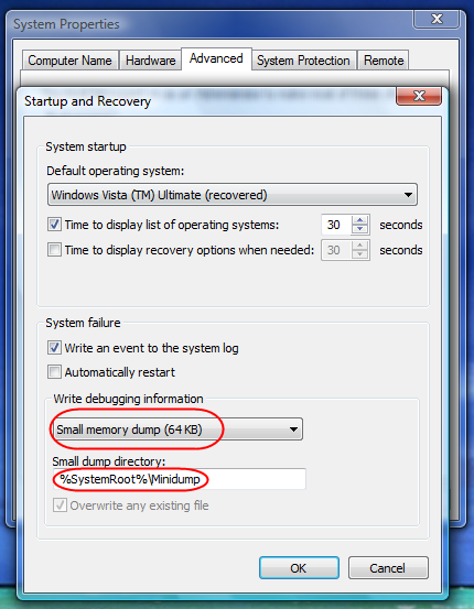 BSOD - Как с помощью дампа памяти определить драйвер, вызывающий BSOD Dump01