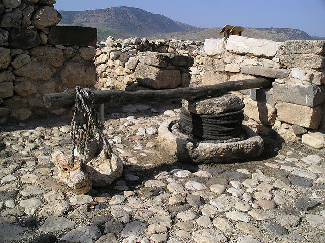 Olive Press at Hazor