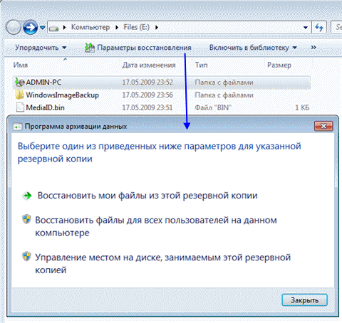 Контрольная работа по теме Программы резервного копирования