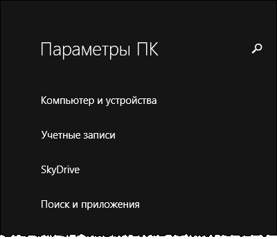 OneDrive в Windows 8.1