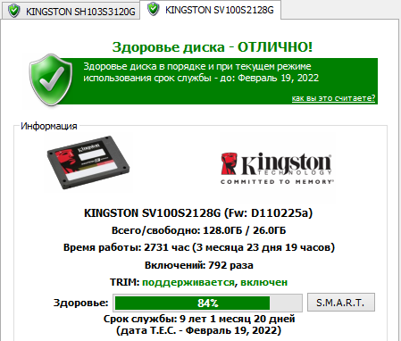 Сколько проживет ваш SSD